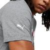 Men's Puma Medium Gray Heather BMW MMS Ess Logo T-shirt