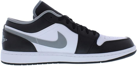 Men's Jordan 1 Low Black/Particle Grey-White (553558 040)