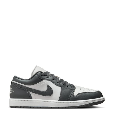 Men's Jordan 1 Low Iron Grey/Summit White (553558 044)