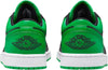 Men's Air Jordan 1 Low Black/Black-Lucky Green-White (553558 065)