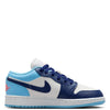 Men's Jordan 1 Low Sail/Blue Void-Blue Chill (553558 149)