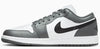 Men's Jordan 1 Low White/Black-Iron Grey (553558 152)