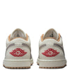 Men's Jordan 1 Low Sail/Fire Red-College Grey (553558 169)