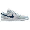 Men's Jordan 1 Low Aura/Squadron Blue-White (553558 400)