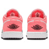 Big Kid's Jordan 1 Low Black/Pink Gaze-White (553560 025)