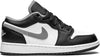 Big Kid's Jordan 1 Low Black/Particle Grey-White (553560 040)