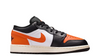 Big Kid's Jordan 1 Low Black/Starfish-White-Sail (553560 081)