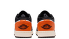 Big Kid's Jordan 1 Low Black/Starfish-White-Sail (553560 081)