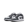 Big Kid's Jordan 1 Low White/Black-Iron Grey (553560 152)