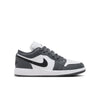 Big Kid's Jordan 1 Low White/Black-Iron Grey (553560 152)