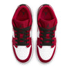 Big Kid's Jordan 1 Low White/Gym Red-Black (553560 163)