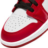 Big Kid's Jordan 1 Low White/Gym Red-Black (553560 163)