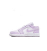 Big Kid's Jordan 1 Low Barely Grape/White-Violet Mist (553560 502)