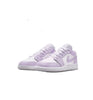 Big Kid's Jordan 1 Low Barely Grape/White-Violet Mist (553560 502)