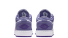 Big Kid's Jordan 1 Low Court Purple/Dusty Amethyst (553560 551)