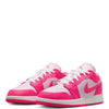 Big Kid's Jordan 1 Low Pink Foam/Hyper Pink (553560 661)