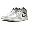 Men's Jordan 1 Mid LT Smoke Grey/White-Anthracite (554724 078)