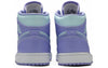 Men's Jordan 1 Mid Purple/Aqua-White (554724 500)