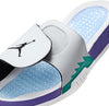 Men's Jordan Hydro V Retro White/Black-New Emerald (555501 103)