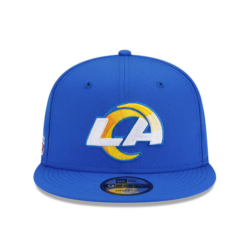 New Era 9Fifty Blue NFL Los Angeles Rams Pro Bowl 1990 Patch Snapback - OSFM