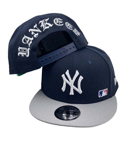 New Era 9Fifty MLB New York Yankees Blackletter Arch OTC Snapback (60243396) - OSFM