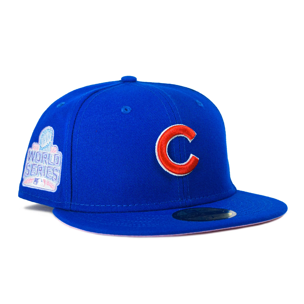 Men's New Era 59Fifty Royal Blue Chicago Cubs Pop Sweat Fitted (60243504)