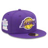 Men's New Era 59Fifty Purple Los Angeles Lakers Pop Sweat Fitted (60243515)