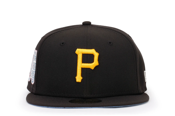 Men's New Era 59Fifty Black Pittsburgh Pirates Pop Sweat Fitted (60243519)