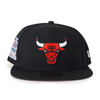 Men's New Era 59Fifty Black Chicago Bulls Pop Sweat Fitted (60243524)
