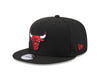 New Era 9Fifty Black/Red NBA Chicago Bulls Icon Snapback (60311072) - OSFM