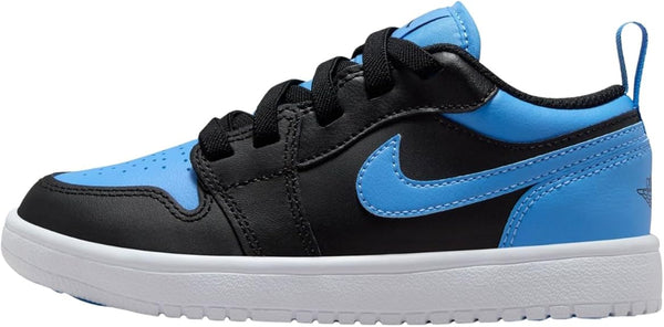 Little Kid's Jordan 1 Low ALT Black/Black-University Blue (DR9748 041)