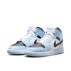 Little Kid's Jordan 1 Mid Ice Blue/Black-Sail-White (640737 401)