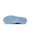 Little Kid's Jordan 1 Mid Ice Blue/Black-Sail-White (640737 401)