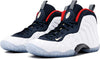 Big Kid's Nike Little Posite One Obsidian/White-University Red (644791 403)