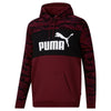 Men's Puma Intense Red ESS+ Camo Hoodie