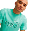 Men's Puma Mint Summer Splash Graphic T-Shirt