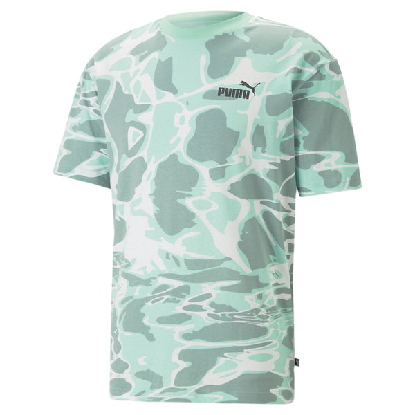 Men's Puma Mint Summer Splash AOP T-Shirt