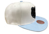 Mitchell & Ness White/Light Blue NBA Memphis Grizzlies Uni Home 2 Tone Snapback - OSFA