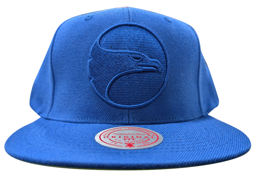 Mitchell & Ness NBA Royal Atlanta Hawks Tonal Eclipse HWC Snapback - OSFA