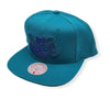 Mitchell & Ness Teal NBA Charlotte Hornets Tonal Eclipse Snapback HWC - OSFA