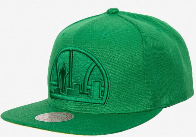 Mitchell & Ness Kelly Green NBA Seattle Supersonics Tonal Eclipse Snapback HWC - OSFA