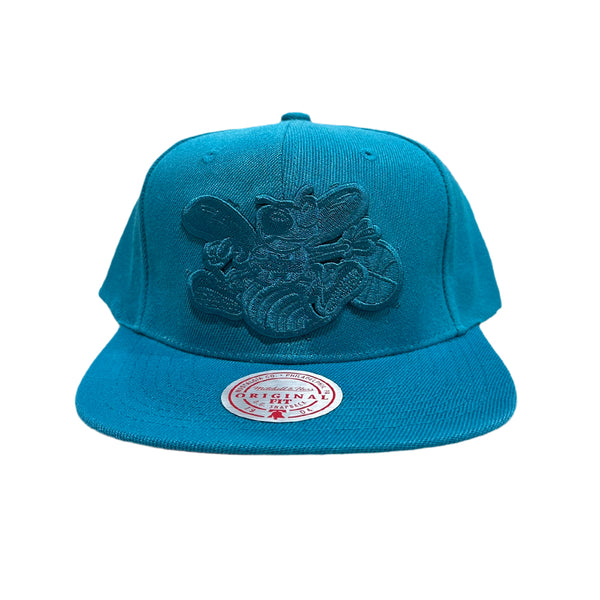Mitchell & Ness Teal NBA Charlotte Hornets Tonal Eclipse Snapback HWC - OSFA