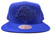 Mitchell & Ness Purple NBA Los Angeles Lakers Tonal Eclipse Snapback - OSFA