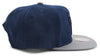 Men's Mitchell & Ness Navy/Grey NBA Chicago Bulls Navy Spirit Snapback - OSFA