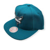 Mitchell & Ness Teal NBA Charlotte Hornets Core Basic Snapback - OSFA