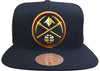 Mitchell & Ness Navy NBA Denver Nuggets Core Basic Snapback - OSFA