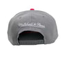 Mitchell & Ness Grey/Pink NBA San Antonio Spurs Core Basic Snapback - OSFA