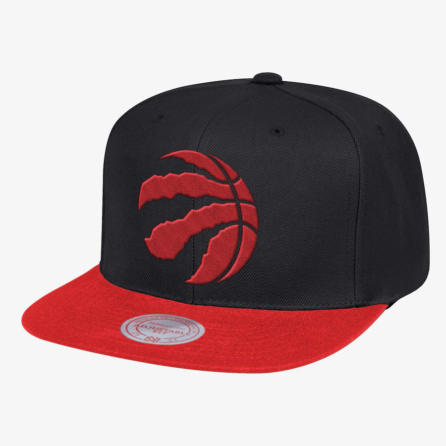 Mitchell & Ness Black/Red NBA Toronto Raptors Core Basic Snapback - OSFA