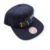 Mitchell & Ness Navy NBA Utah Jazz Core Basic Snapback - OSFA