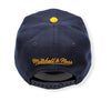 Mitchell & Ness Navy/Yellow NBA Utah Jazz Core Basic Snapback - OSFA